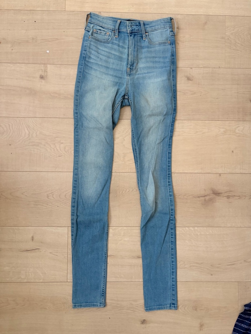 Hollister Light Wash Skinny Jeans